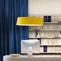 STILNOVO OXYGEN 8093, 8094, 8095, 8096 lampa wisząca LED DALI 50W 75cm