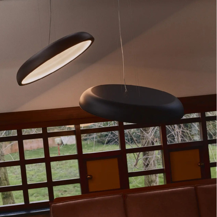 STILNOVO REFLEXIO 8536/7/8/9/40/41 lampa wisząca LED 46cm, 65cm 3000K