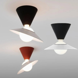 STILNOVO FANTE 8967, 8969 lampa sufitowa LED 2700K czarna, terakota