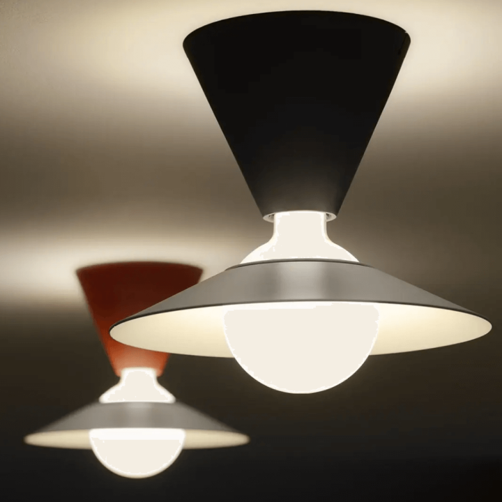 STILNOVO FANTE 8967, 8969 lampa sufitowa LED 2700K czarna, terakota