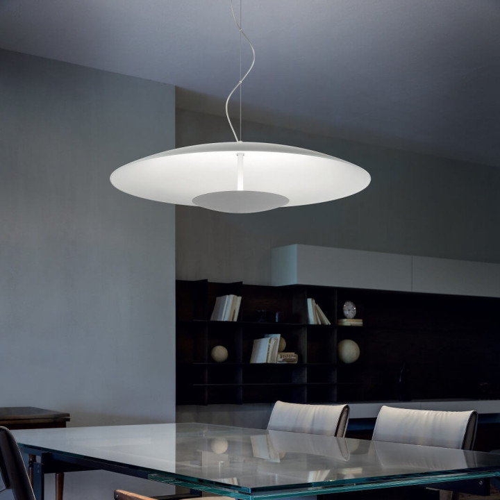 LINEA LIGHT Horizon P 90286/7/8 nowoczesna lampa wisząca LED 29W 65cm