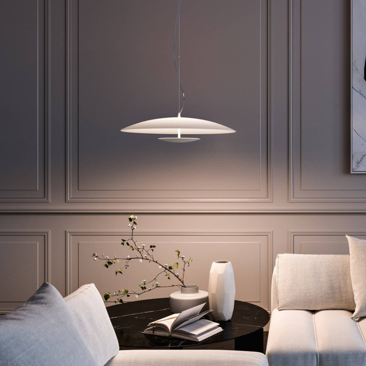 LINEA LIGHT Horizon P 90286/7/8 nowoczesna lampa wisząca LED 29W 65cm