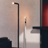 STILNOVO Periscopio floor lamp 131/197cm white, black, red