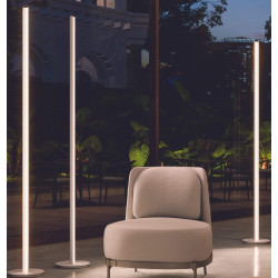 LINEA LIGHT HALFPIPE 9815/9816/9817 tall LED floor lamp 35W 183.6cm
