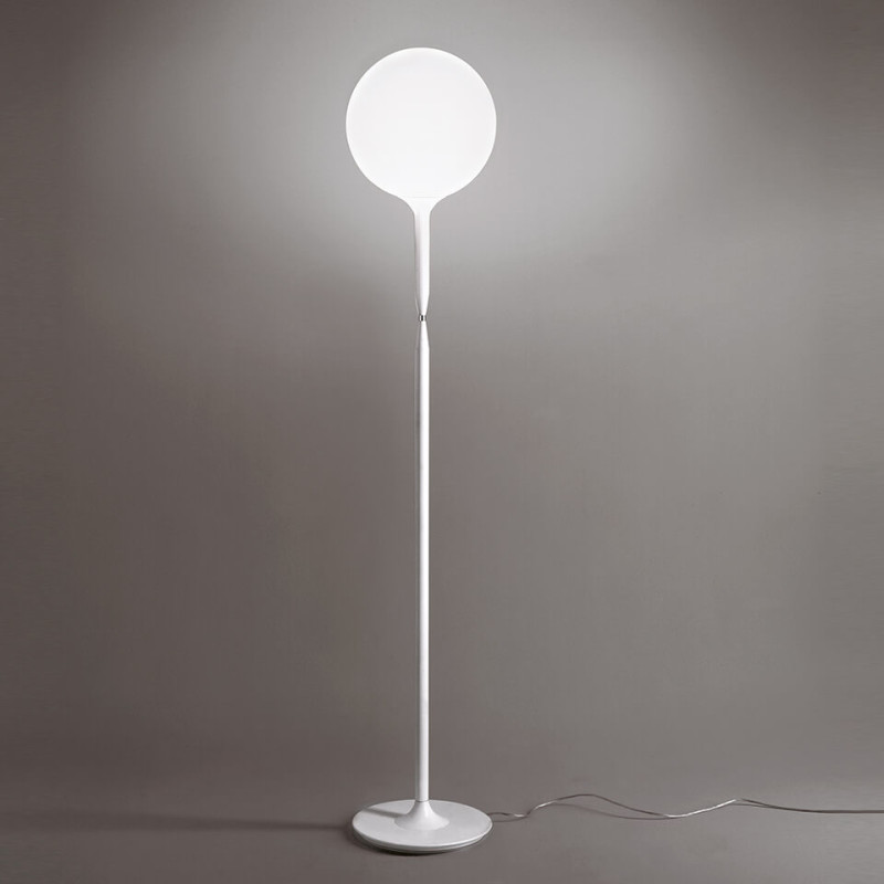 Artemide Castore Terra 1055010A floor lamp 35cm globe height 182cm