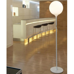 Artemide Castore Terra 1055010A lampa podłogowa 35cm kula wys 182cm