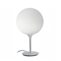 Artemide Castore Tavolo designer table lamp, white globe 14–35cm