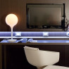 Artemide Castore Tavolo designer table lamp, white globe 14–35cm