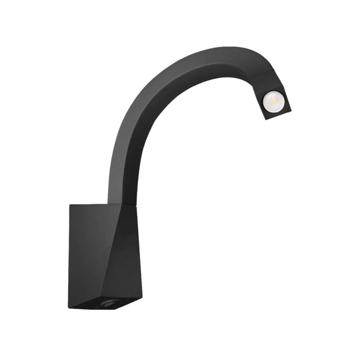 Wall light LED LINEA LIGHT Snake white, black  7234, 7235 switch