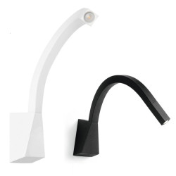 Wall light SNAKE white,...
