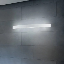 LINEA LIGHT Curve 1143, 1144, 1147 biały, rdza, beton kinkiet LED 69cm