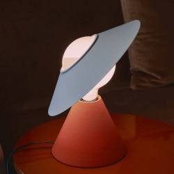 STILNOVO FANTE 8966, 8968 lampa stołowa E27 czarna, terakota