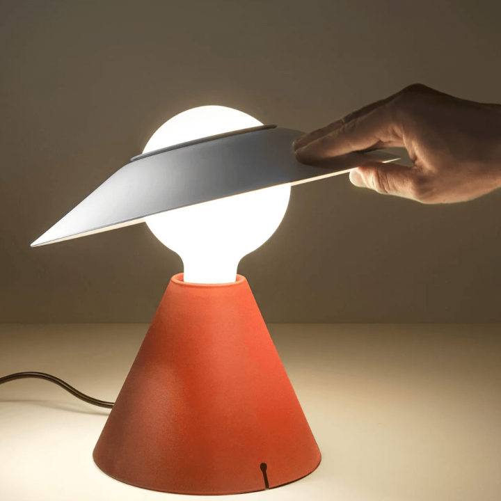 STILNOVO FANTE 8966, 8968 lampa stołowa E27 czarna, terakota