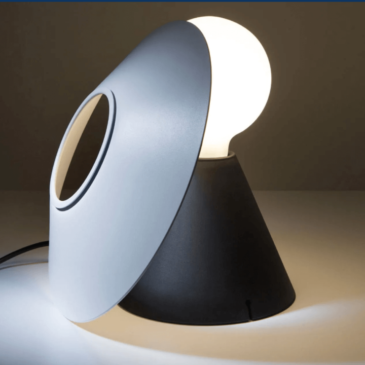 STILNOVO FANTE 8966, 8968 table lamp E27 black, terracotta