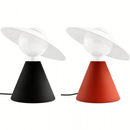 STILNOVO FANTE 8966, 8968 table lamp E27 black, terracotta