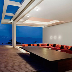 Linea Light CHOBIN65 8321, 8322 wall light, surface IP65 white LED