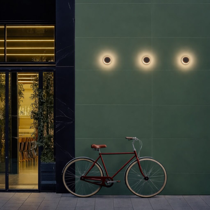 Linea Light CHOBIN65 8321, 8322 silicone wall light, surface IP65 LED