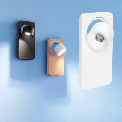 Linea Light BEEBO W 7972, 7973, 7974 kinkiet LED 5W biały, czarny, dąb