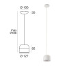 LINEA LIGHT OUTLOOK 8420 wisząca lampa LED 11W biała 2700K, 3000K