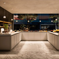 LINEA LIGHT OUTLOOK 8420 white single pendant lamp LED 11W 2700K-3000K