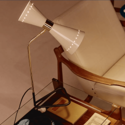 STILNOVO MEGAFONO 9574, 9575 table lamp 2xE14