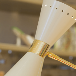 STILNOVO MEGAFONO 9574, 9575 table lamp 2xE14