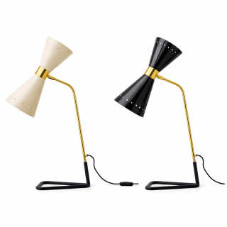 STILNOVO MEGAFONO 9574, 9575 lampa stołowa 2xE14