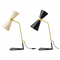 STILNOVO MEGAFONO 9574, 9575 lampa stołowa 2xE14