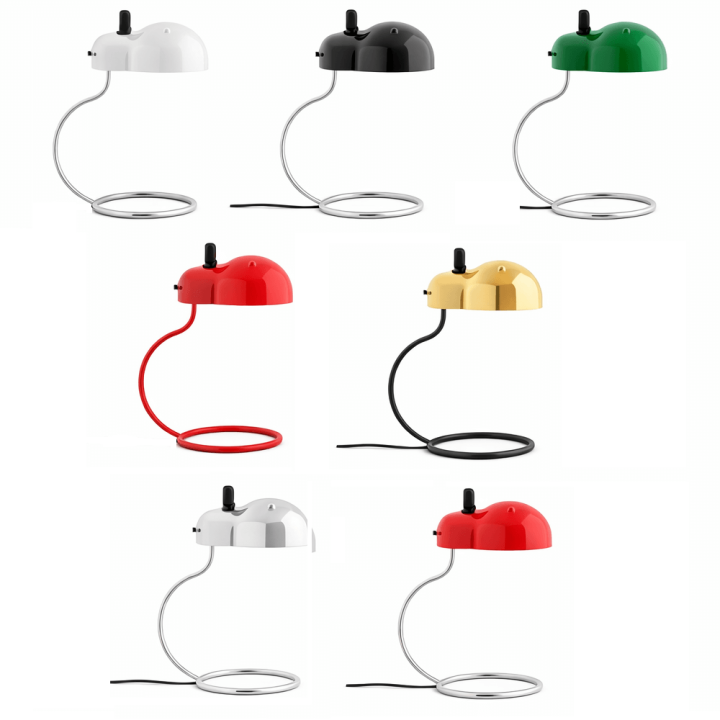 STILNOVO MINITOPO lampa stołowa LED E27 7 kolor&oacute;w