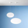 LINEA LIGHT OH! SMASH white pendant light polyethylene IP20 or IP65