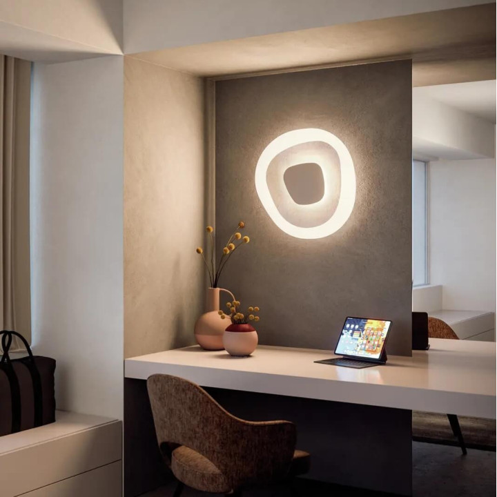 LINEA LIGHT Antigua 90345/6/7 Ceiling lamp LED 40cm, 60cm, 80cm