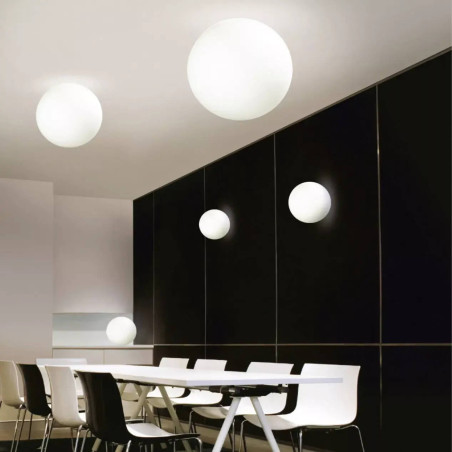 LINEA LIGHT OH! S E27 ceiling globe light 28cm, 38cm, 55cm IP20, IP65