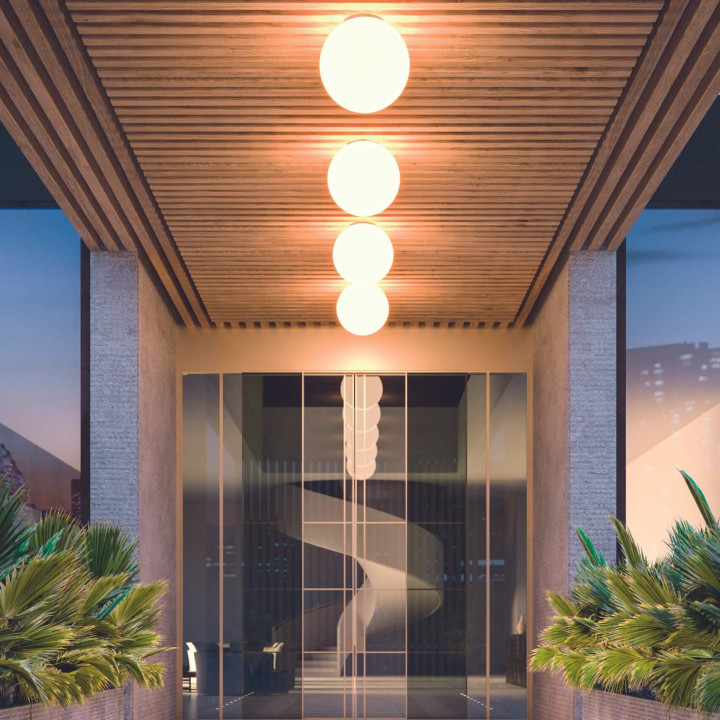 LINEA LIGHT OH! S E27 lampa sufitowa kula 28cm, 38cm, 55cm IP20, IP65