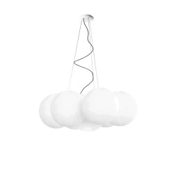 LINEA LIGHT OH! PM 12224, 12225 lampa wisząca kule E27 7x28cm lub 38cm