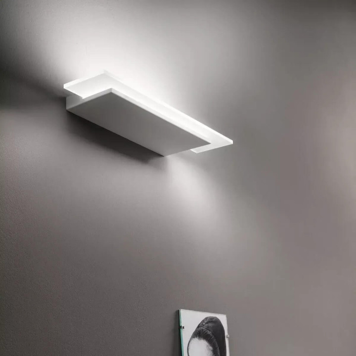 LINEA LIGHT DUBLIGHT 7486 biały kinkiet LED 13W 30cm 3000K