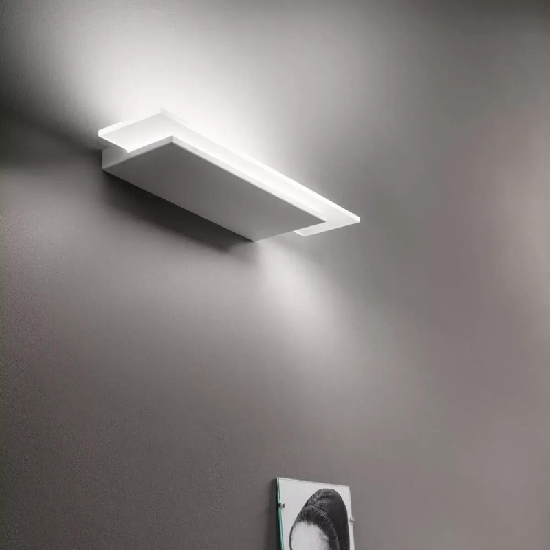 LINEA LIGHT Dublight 7487 biały kinkiet LED 27W długość 48cm 3000K