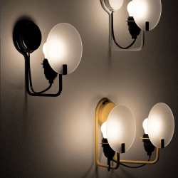 STILNOVO BUGIA 9692, 9693, 9694, 9695, 9696 wall lamp 2xE27 5 colors