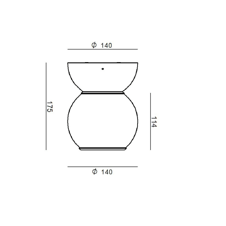 STILNOVO GRAVITINO541 9717, 9718, 9719 lampa sufitowa LED 11W 3000K