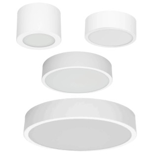 LINEA LIGHT BOX SR okrągły biały plafon LED S, M, L, XL 3000K, 4000K