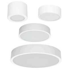 LINEA LIGHT BOX SR white, round surface LED ceiling S, M, L, XL
