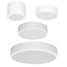 LINEA LIGHT BOX SR white, round surface LED ceiling S, M, L, XL