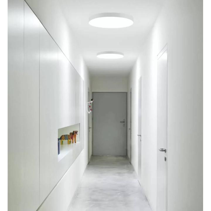 LINEA LIGHT BOX SR white, round surface LED ceiling S, M, L, XL