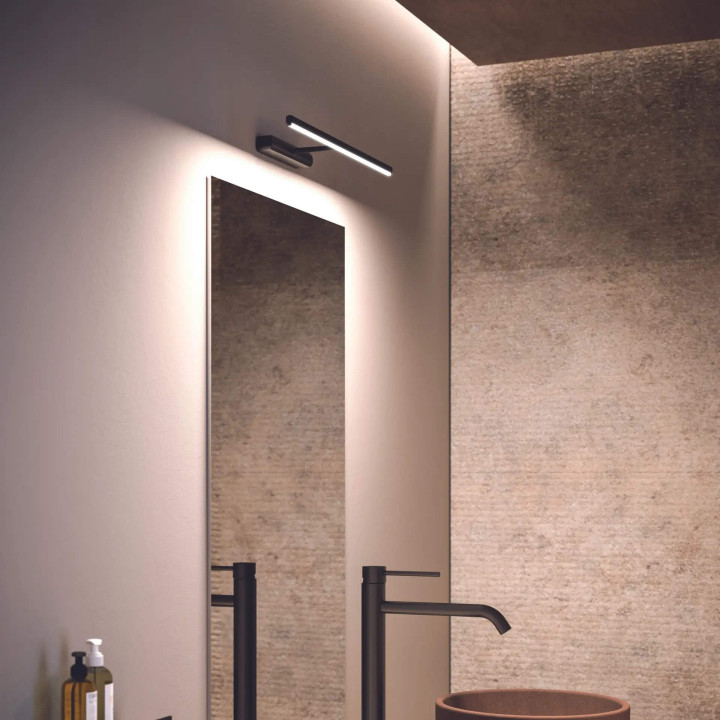 LINEA LIGHT Straight_W 8208, 8209 LED wall light white, chrome, black