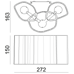 STILNOVO HONEY 8688 LED wall lamp 6W 2700K 27cm