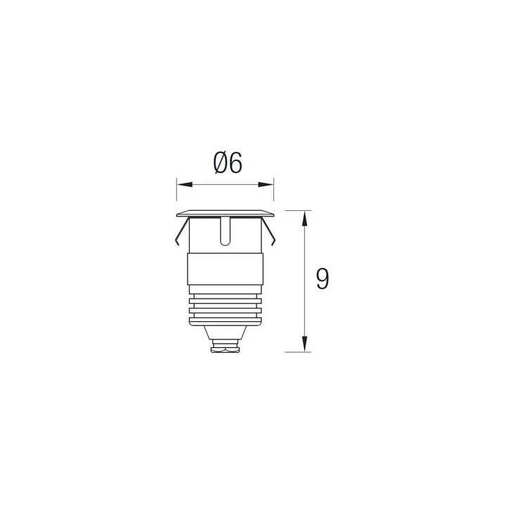 LEDS-C4 Gea recessed lamp 1W
