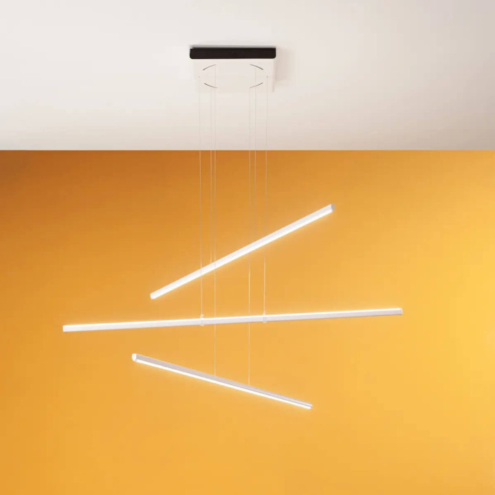 LINEA LIGHT Straight P3 LED biała, czarna, chrom 102cm, 152cm