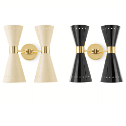 STILNOVO MEGAFONO 9572, 9573 kinkiet 4xE14 góra/dół