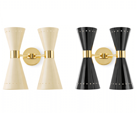 STILNOVO MEGAFONO 9572, 9573 wall lamp 4xE14 up/down