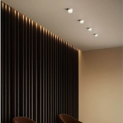 LINEA LIGHT Crumb 90281/2, 90296/7 Ceiling LED lamp glass white, black