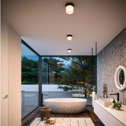 LINEA LIGHT Crumb 90281/2, 90296/7 Ceiling LED lamp glass white, black